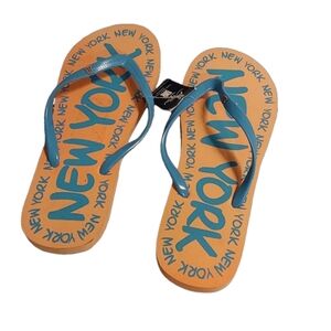 ROBIN RUTH NEW YORK  SIGNATURE FLIP FLOPS THONG SANDALS SIZE  10_11